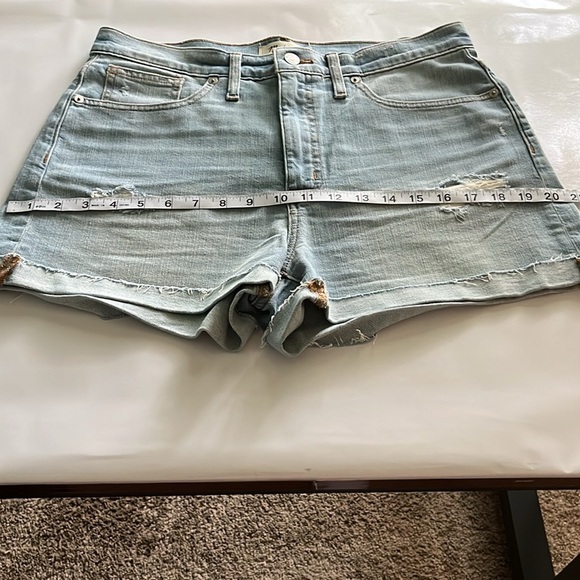 Madewell High Rise Denim Shorts Size 29 - Picture 5 of 16